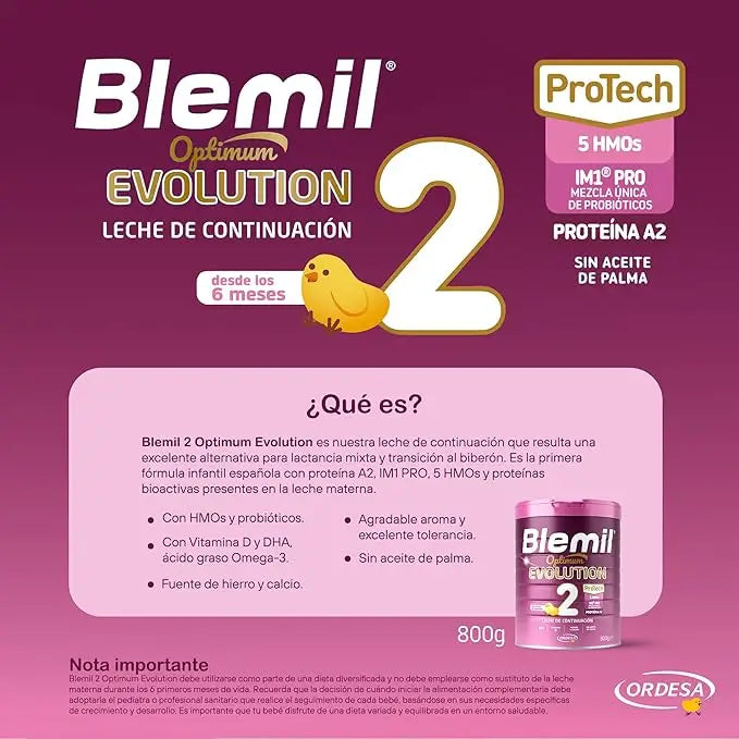 Blemil Optimum Evolution 2 Formel, 2X800g