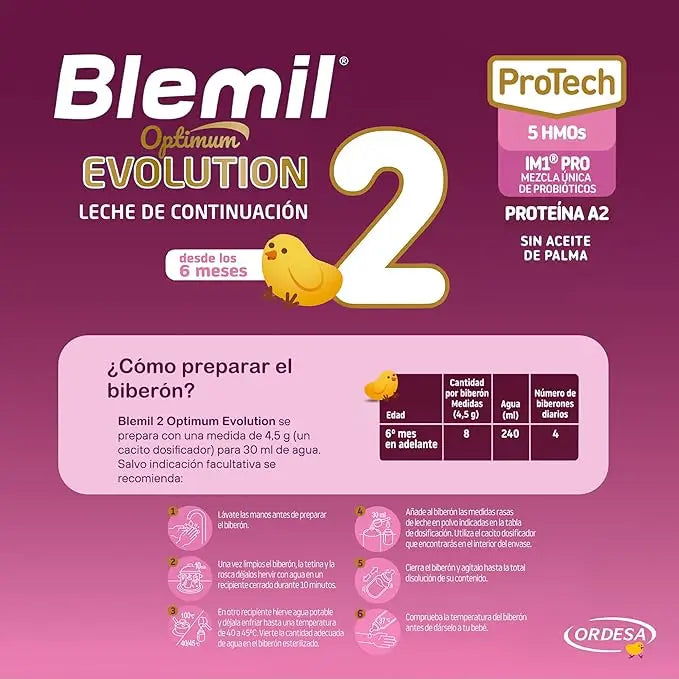 Blemil Optimum Evolution 2 Formel, 2X800g