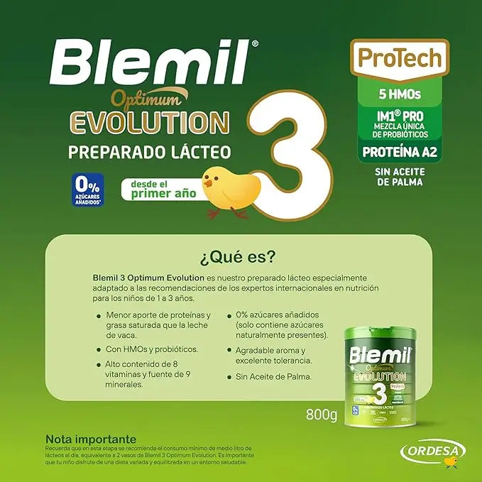 Blemil Optimum Evolution 3 Aufwuchermilch, 6X800g