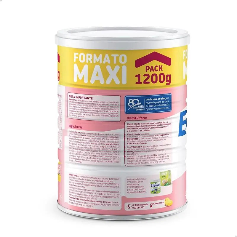 Blemil Plus 2 Forte, 4x1200g