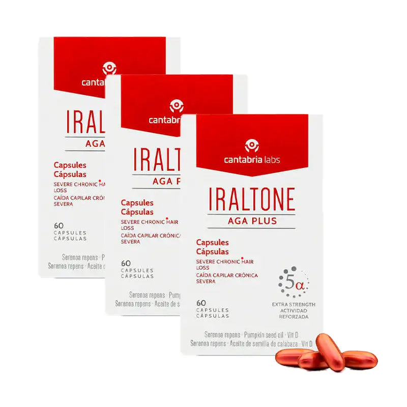 Iraltone Aga Plus, Pack 3 x 60 capsules
