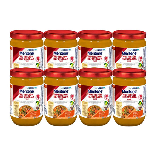 Meritene Reines Kalbfleisch a la Jardinera, 8x300g