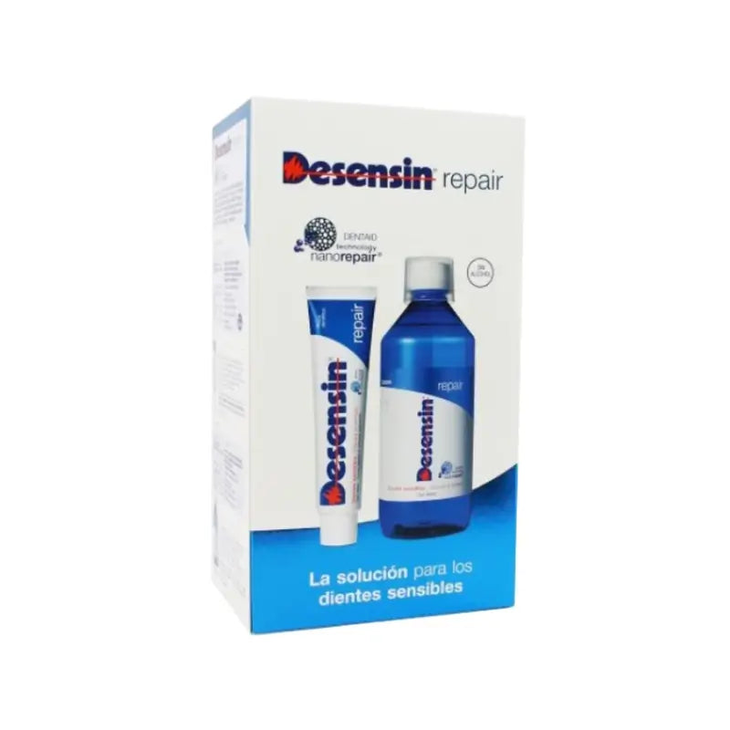 Desensin Repair Pack Paste 75 ml + Mundspülung 500 ml