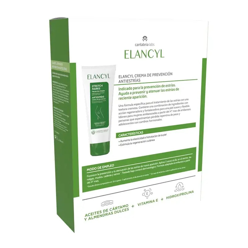 Elancyl Creme gegen Dehnungsstreifen 2x200 ml Duplo Pack