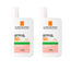 La Roche Posay Anthelios Uv-Mune 400 Oil Control Invisible Fluid SPF50+ With Colour, 2x50 Ml