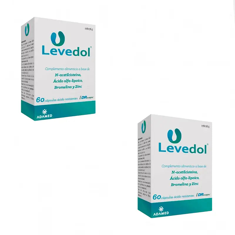 Levedol Pack, 2x60 Capsules
