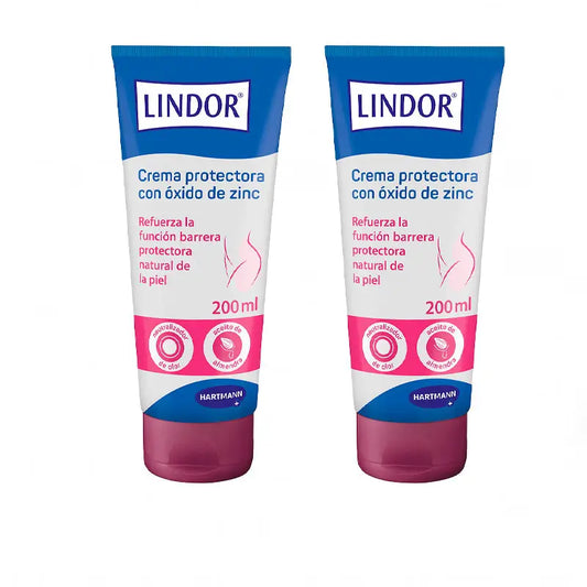 Lindor Protective Cream Pack, 2x200ml