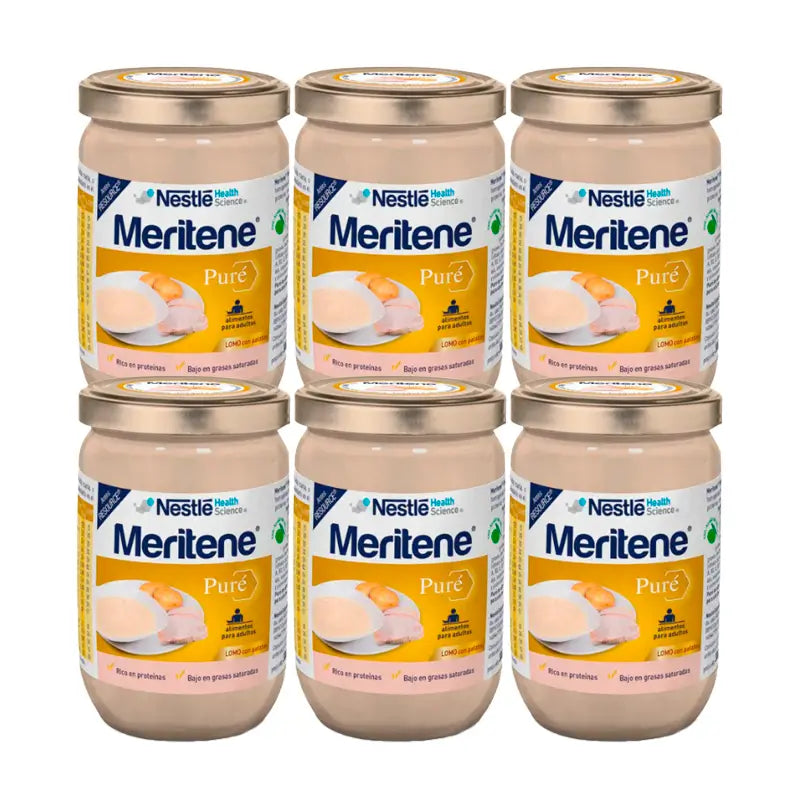 Meritene Schweinelende mit Kartoffeln, Packung 6x300g