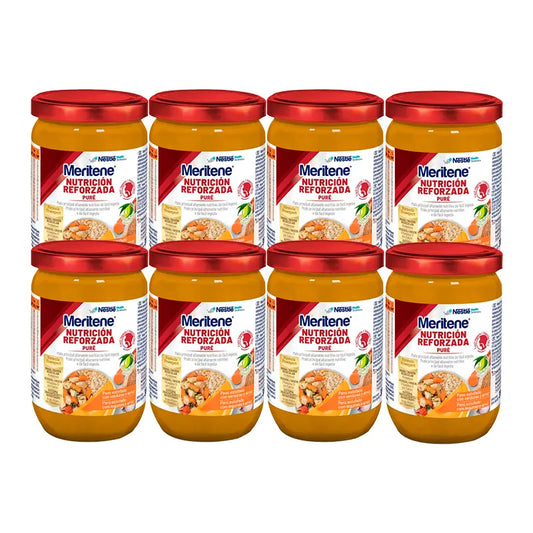 Meritene Reines Putenfleisch mit Reis und Karotten, 8x300g