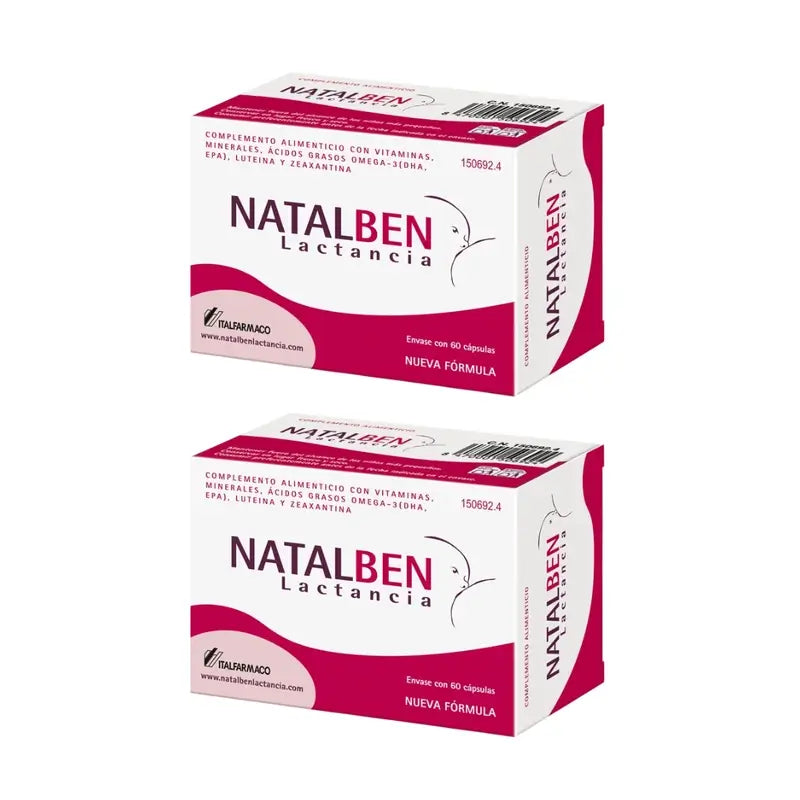 Natalben Stillpaket, 2x60 Kapseln