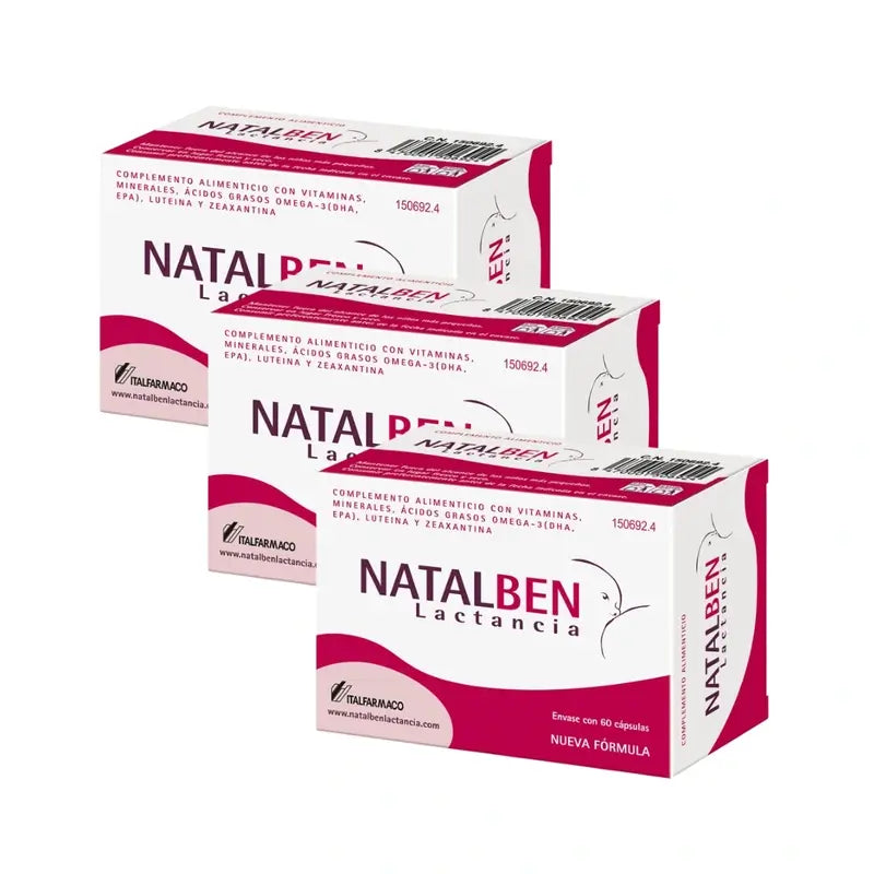Natalben Stillpaket, 3x60 Kapseln