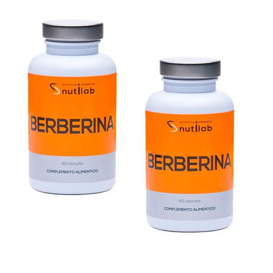 Nutilab Berberin 500 Mg, Packung 2x60 Kapseln