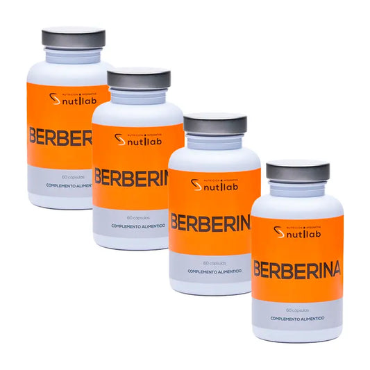 Nutilab Berberin 500 Mg, Packung 4x60 Kapseln