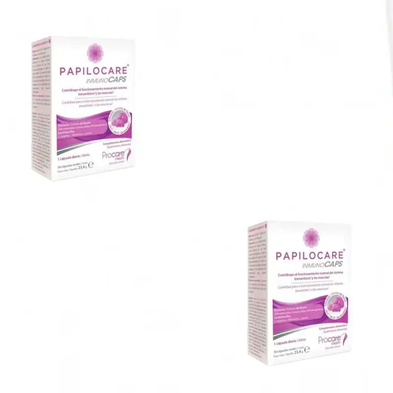 Papilocare Inmunocaps, Packung 2x30 Kapseln