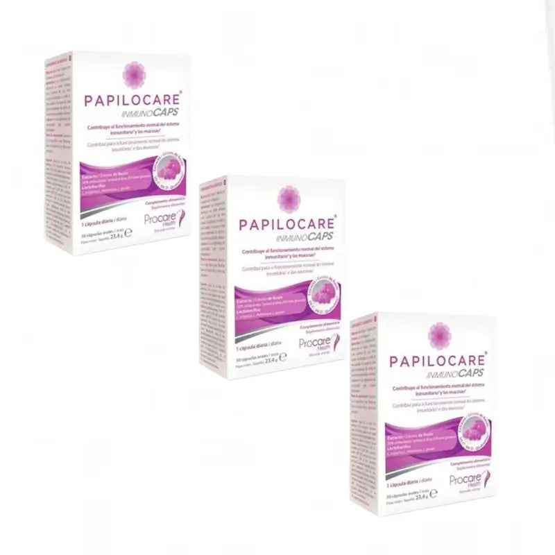 Papilocare Inmunocaps, Packung 3x30 Kapseln