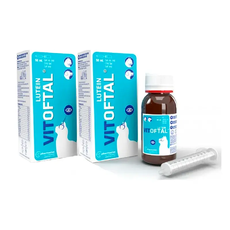 Pharmadiet Vitoftal Vitoftal Lutein Gel Plus, Packung 2 x 50 ml