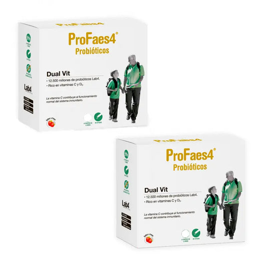 Profaes4 Probiotisches Doppelpack Vitamine 2X30 Sticks