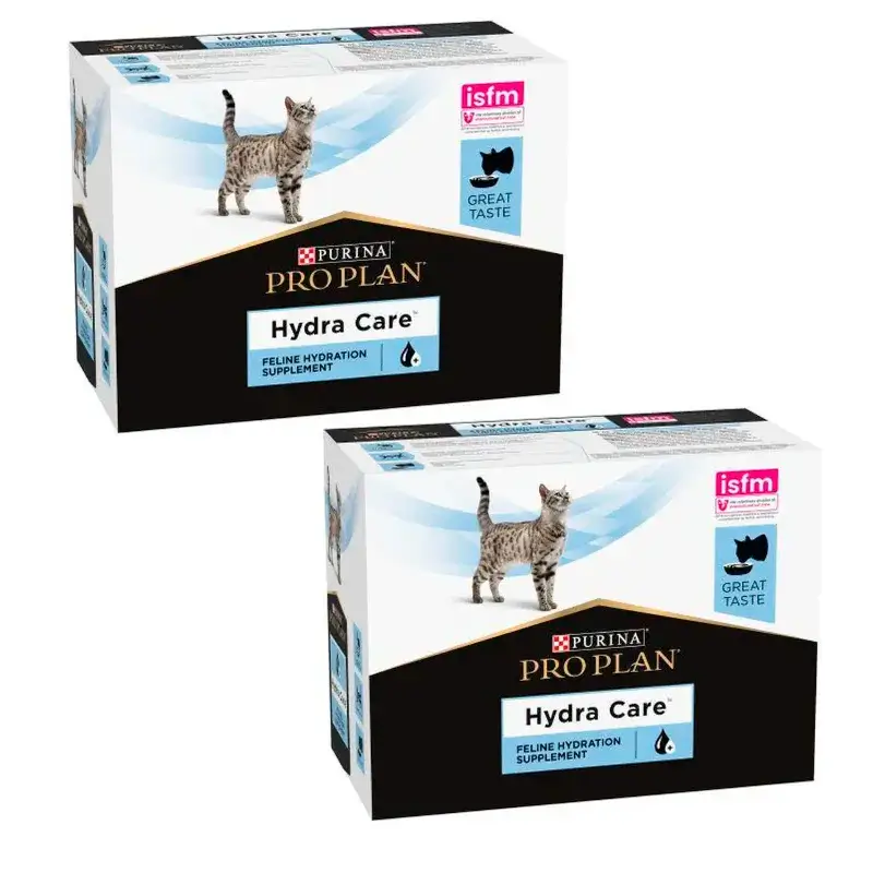Purina Pro Plan Vet Feline Hydracare Katzenfutter, Packung 2 X 10 X 85 g