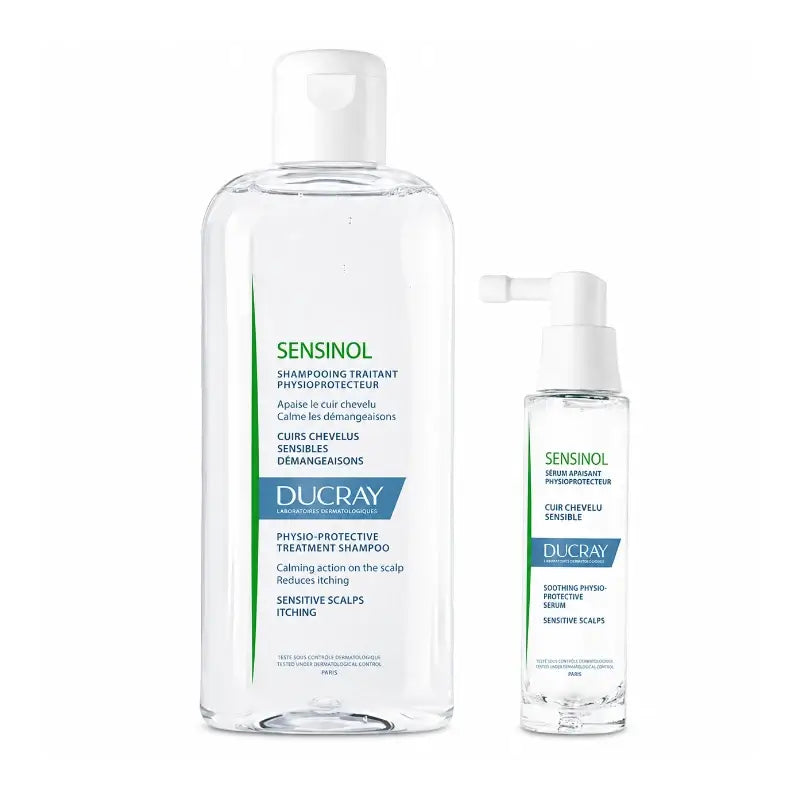 Ducray Sensinol Packung Sensinol Shampoo 200 ml + Sensinol Serum 30 ml