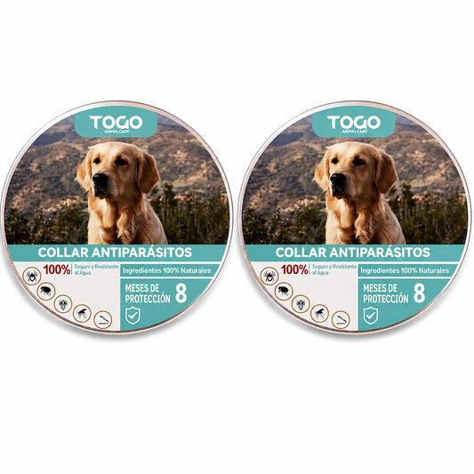 Pack Togo Anti-Parasiten-Halsband für Hunde Alle Größen