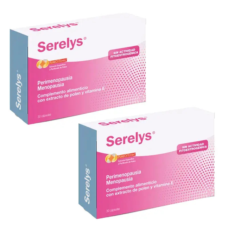 Serelys Perimenopause Menopause, Packung 2x60 Kapseln
