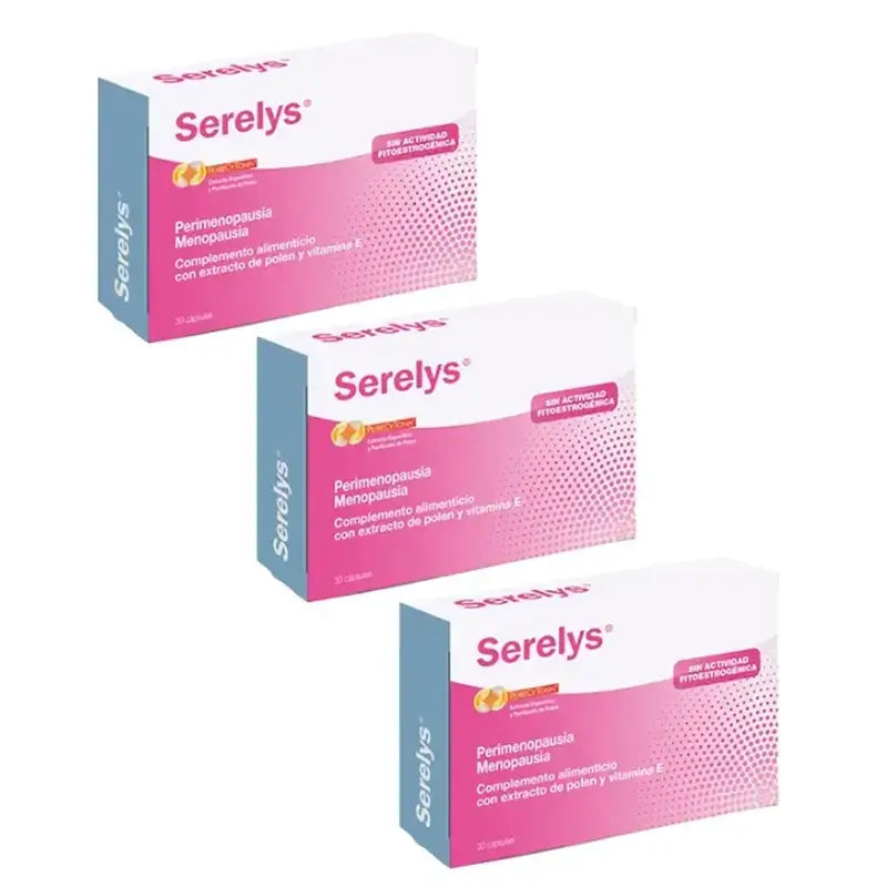 Serelys Perimenopause Menopause, Packung 3x60 Kapseln