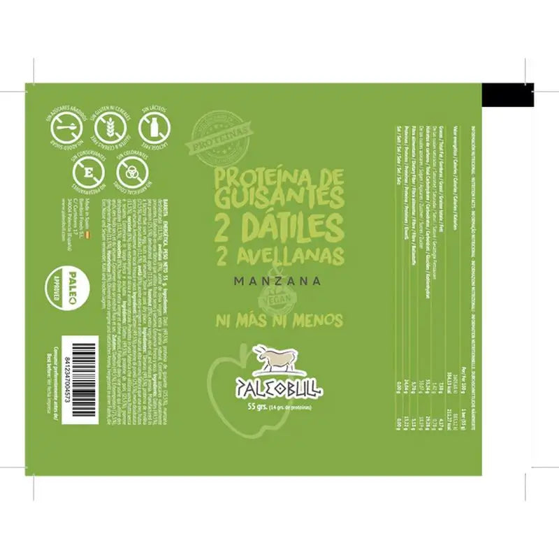 Paleobull Vegane Apfelstäbchen Box 15 Stk.