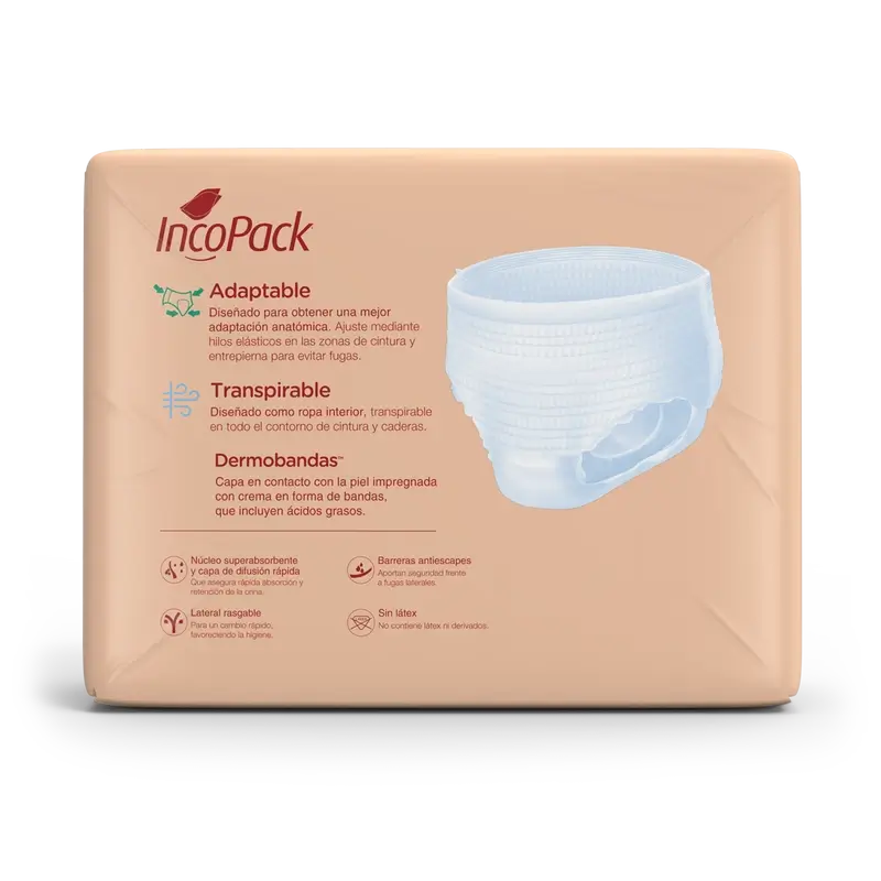 Incopack Absorbent Night Pant Pant Extra Large Größe , 80 Stück