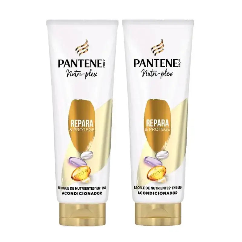Pantene Nutri Plex Conditioner Repariert & Schützt, Packung 2 x 325Ml