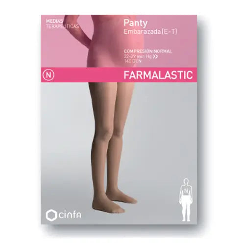 Farmalastic Compression Panty Normal Pregnant Beige, Size XL
