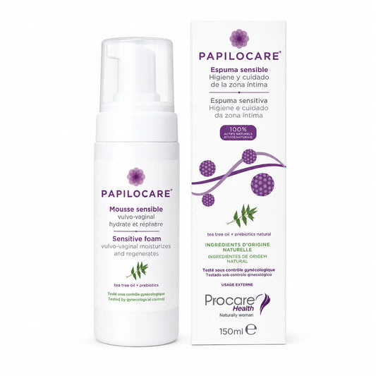 Papilocare Sensitive Schaumstoff-Flasche 150 ml
