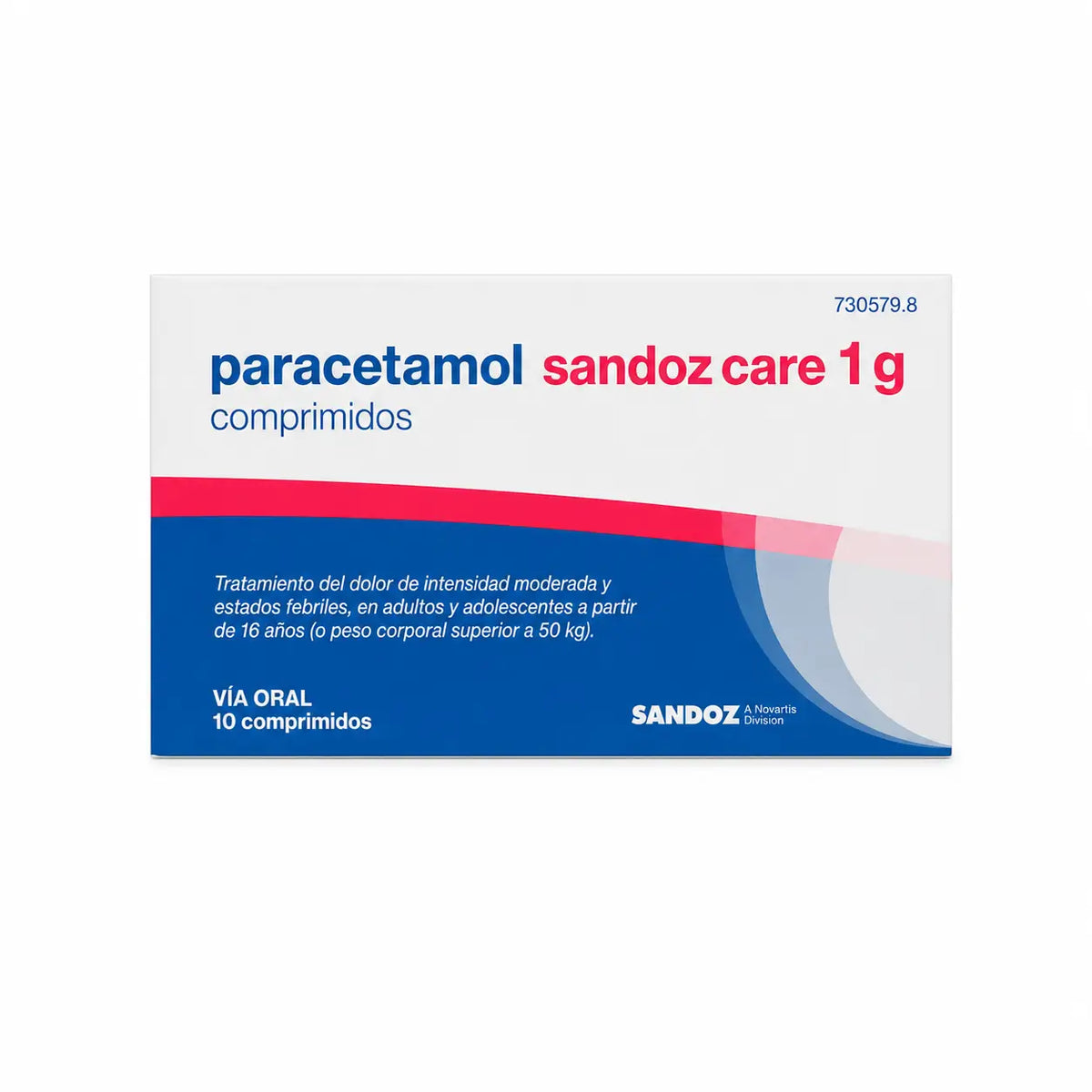 Paracetamol Sandoz Care 1g, 10 Tabletten