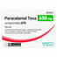 Paracetamol Teva-Rimafar Efg 650 mg, 20 Tabletten