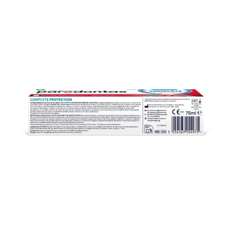 Parodontax Complete Protection Zahnpasta Zahnfleischpflege, 75 ml