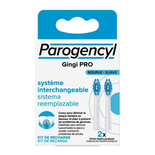 Parogencyl Samurai Gingi Pro Gentle Refills, 2 Refills