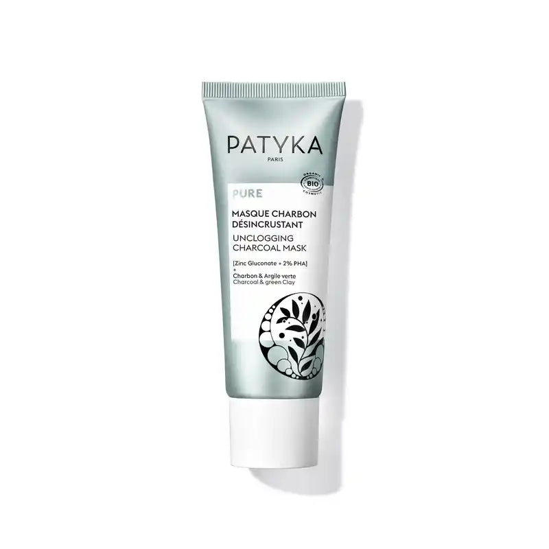 Patyka Reine Entkalkungsmaske aus Holzkohle, 50 ml