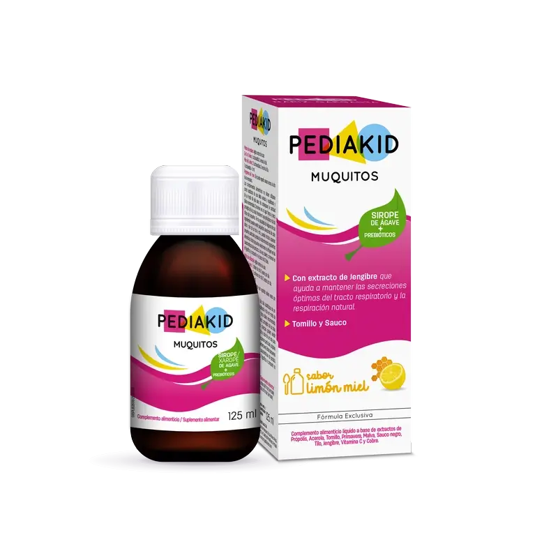 Pediakid Nasen- und Rachensirup Zitrone & Honig 125 ml