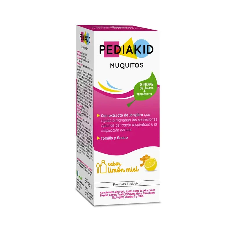 Pediakid Nasen- und Rachensirup Zitrone & Honig 125 ml