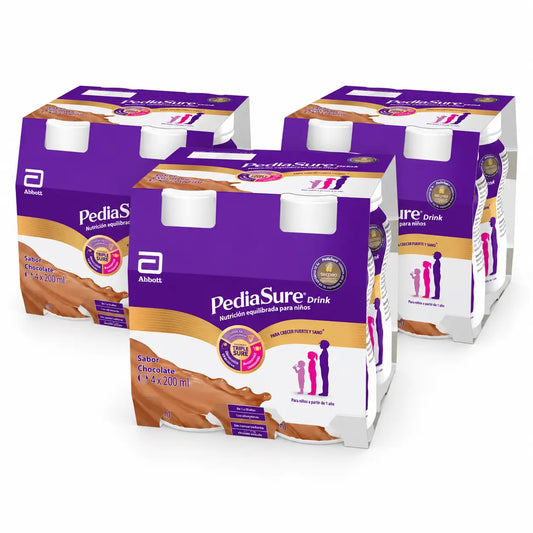 Pediasure Drink Schokolade Kinder, 4 Flaschen x 220 ml Pack 3