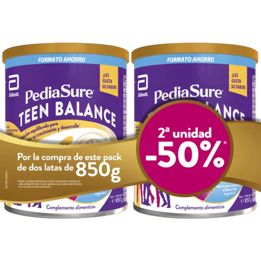 Pediasure-Packung Pediasure Teen Balance Vanille 2 x 850 g