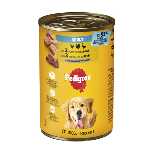 Pedigree Dose Geflügel 12X800Gr Box
