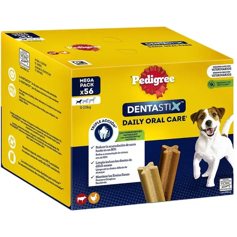 Dentastix Multipack Dental Snack für Hunde 5-10 Kg , 56 Einheiten