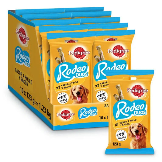 Pedigree Rodeo Duo Speck & Huhn 10X123Gr