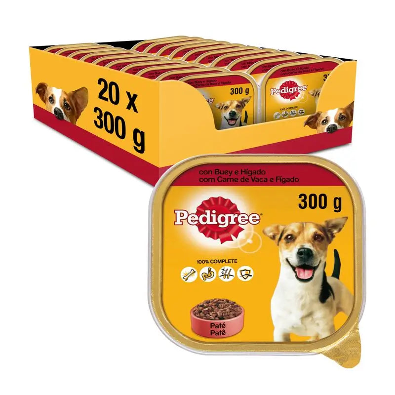 Pedigree Rindfleisch Livery Portion Box 20X300Gr