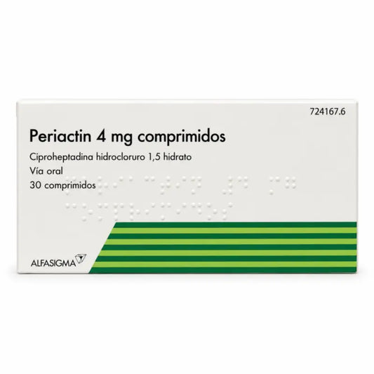 Periactin 4 mg, 30 Tabletten
