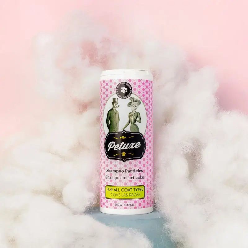 Petuxe Shampoo Partikel für alle Rassen 150 G.