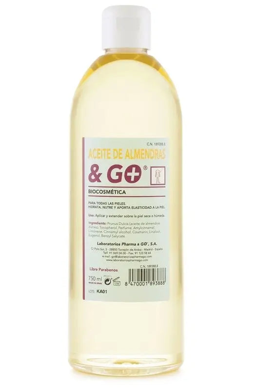 Pharma & Go Sweet Almond Oil 750Ml.