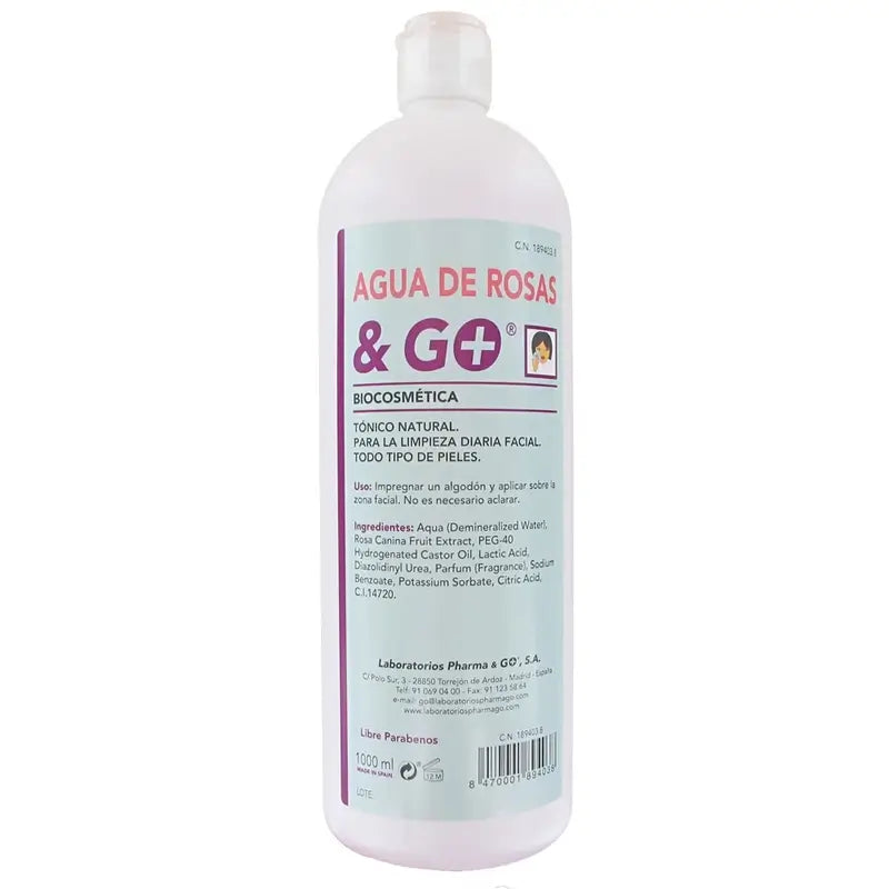 Pharma & Go Rosenwasser 1000Ml.