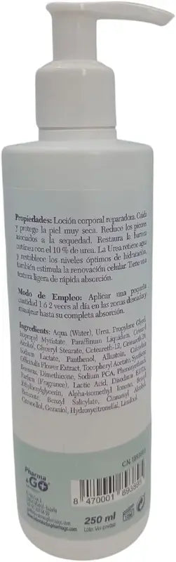 Pharma & Go Urea Creme 10% 250Ml.