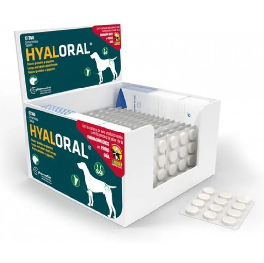 Pharmadiet Hyaloral für Hunde großer und riesiger Rassen, 360 Tabletten